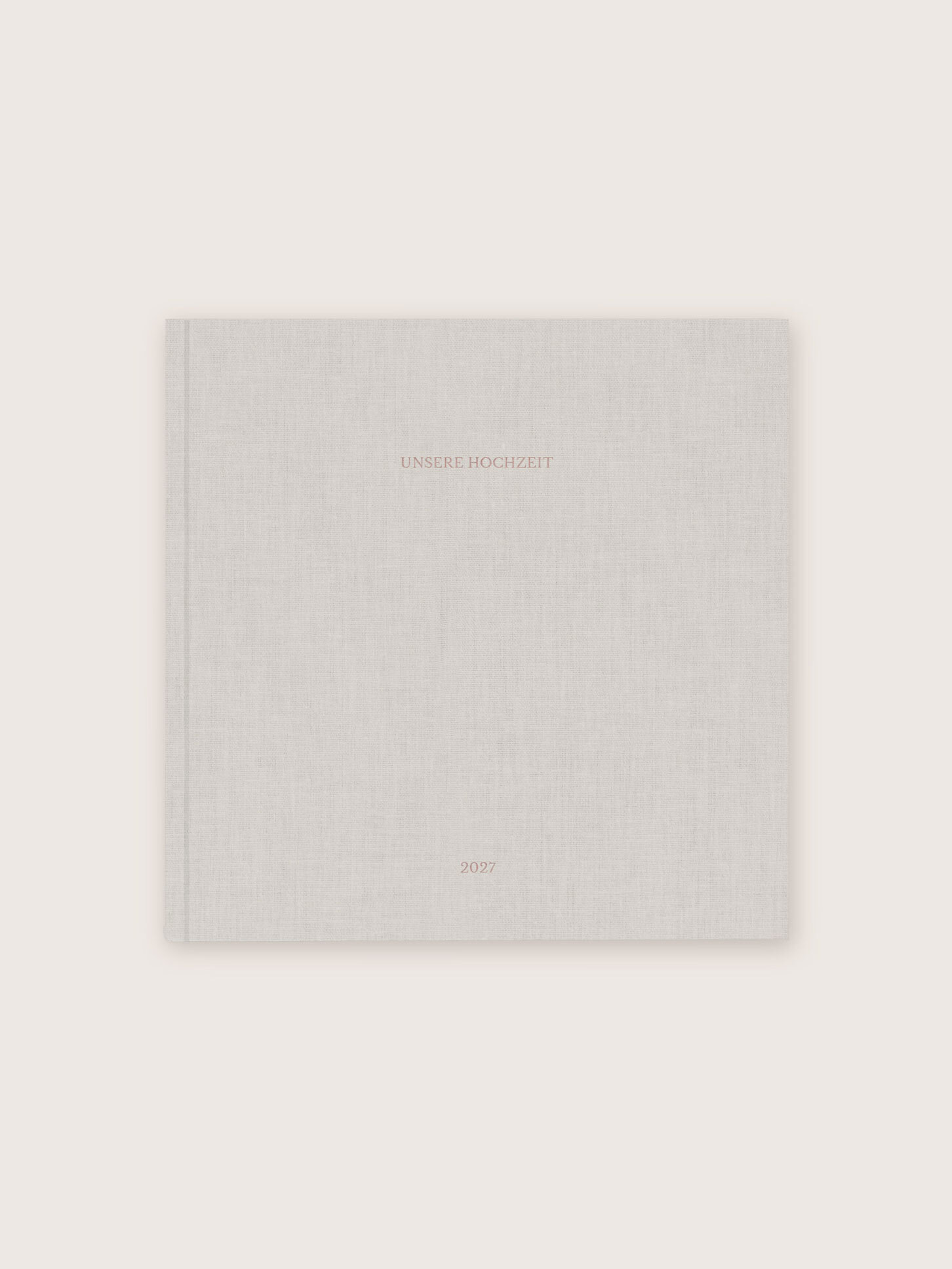 Fotobuch mit Stoffeinband mit Veredelung