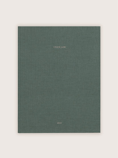 Fotobuch mit Stoffeinband mit Veredelung