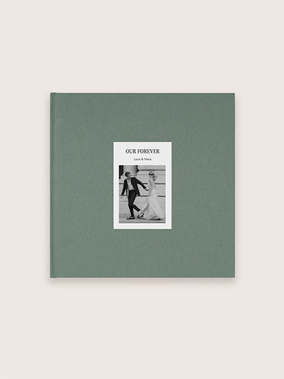 Fotobuch mit Stoffeinband mit Foto