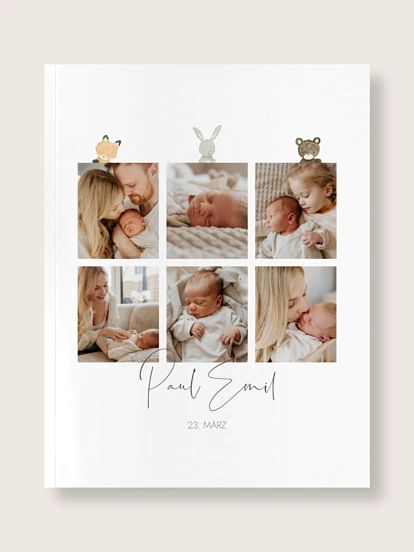 Fotobuch Softcover Tierchen Trio