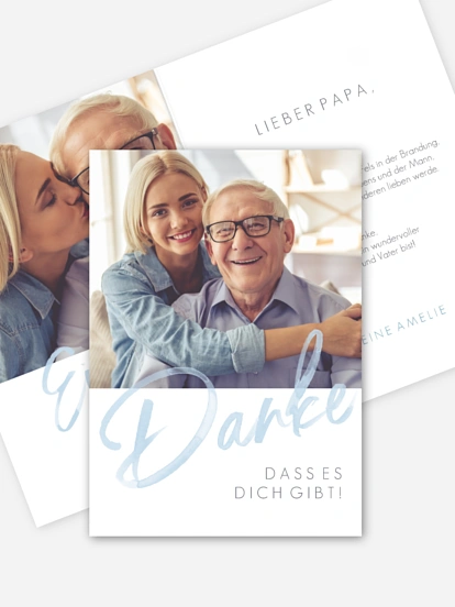 Grußkarte Einfach Liebe
