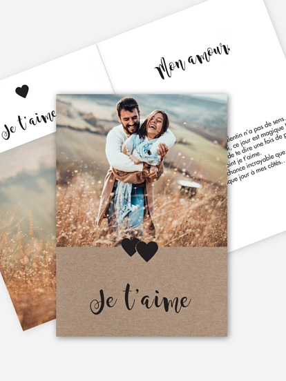 Carte de correspondance Piktogramm