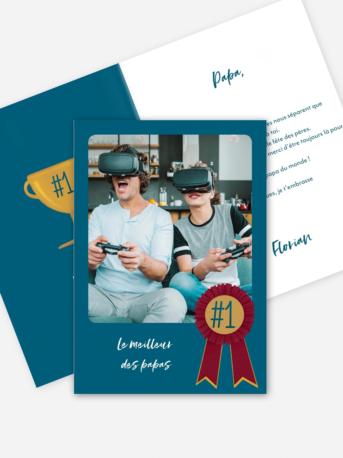 Carte de correspondance Meilleur papa