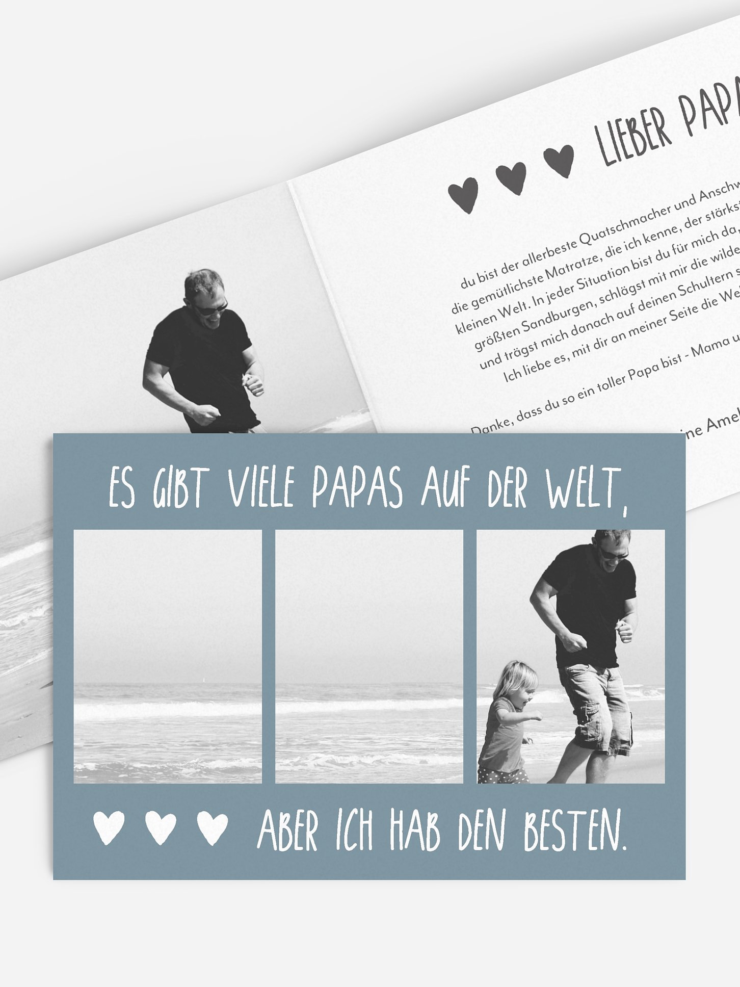 Grußkarte Mein Papa