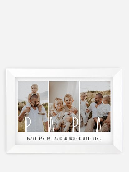 Poster Vatertag Mein Held