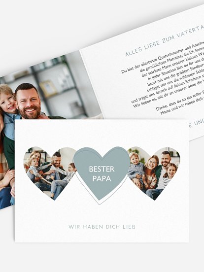 Karte zum Vatertag Für Papa