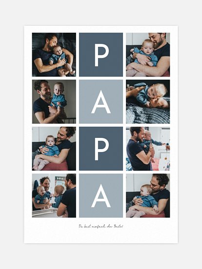 Poster Buchstabensalat