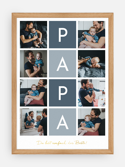 Poster Buchstabensalat