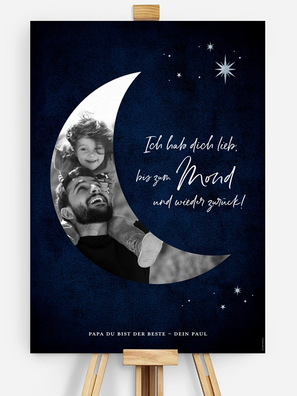 Bis zum Mond