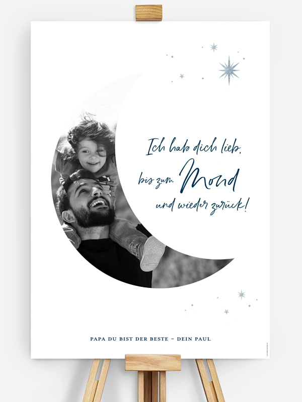 Bis zum Mond