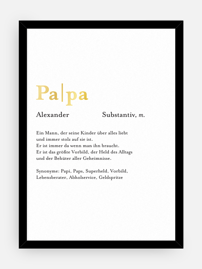 Poster Vatertag Meanings