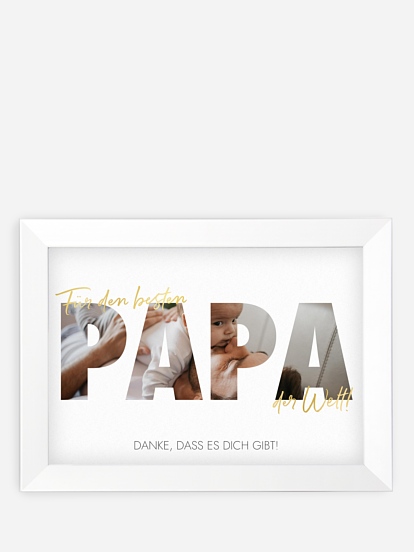 Wandbilder Vatertag Bild für Papa