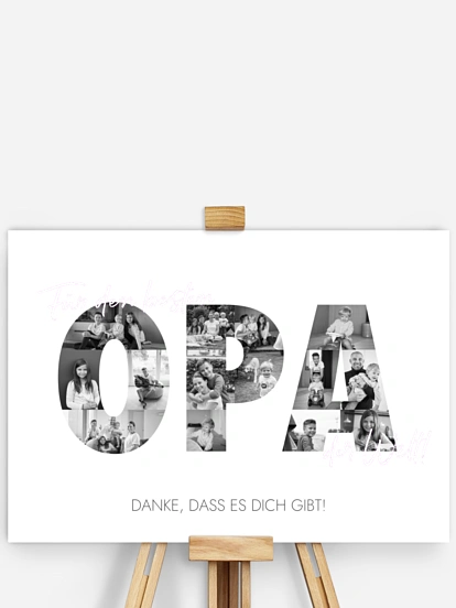 Poster Bilder für Opa
