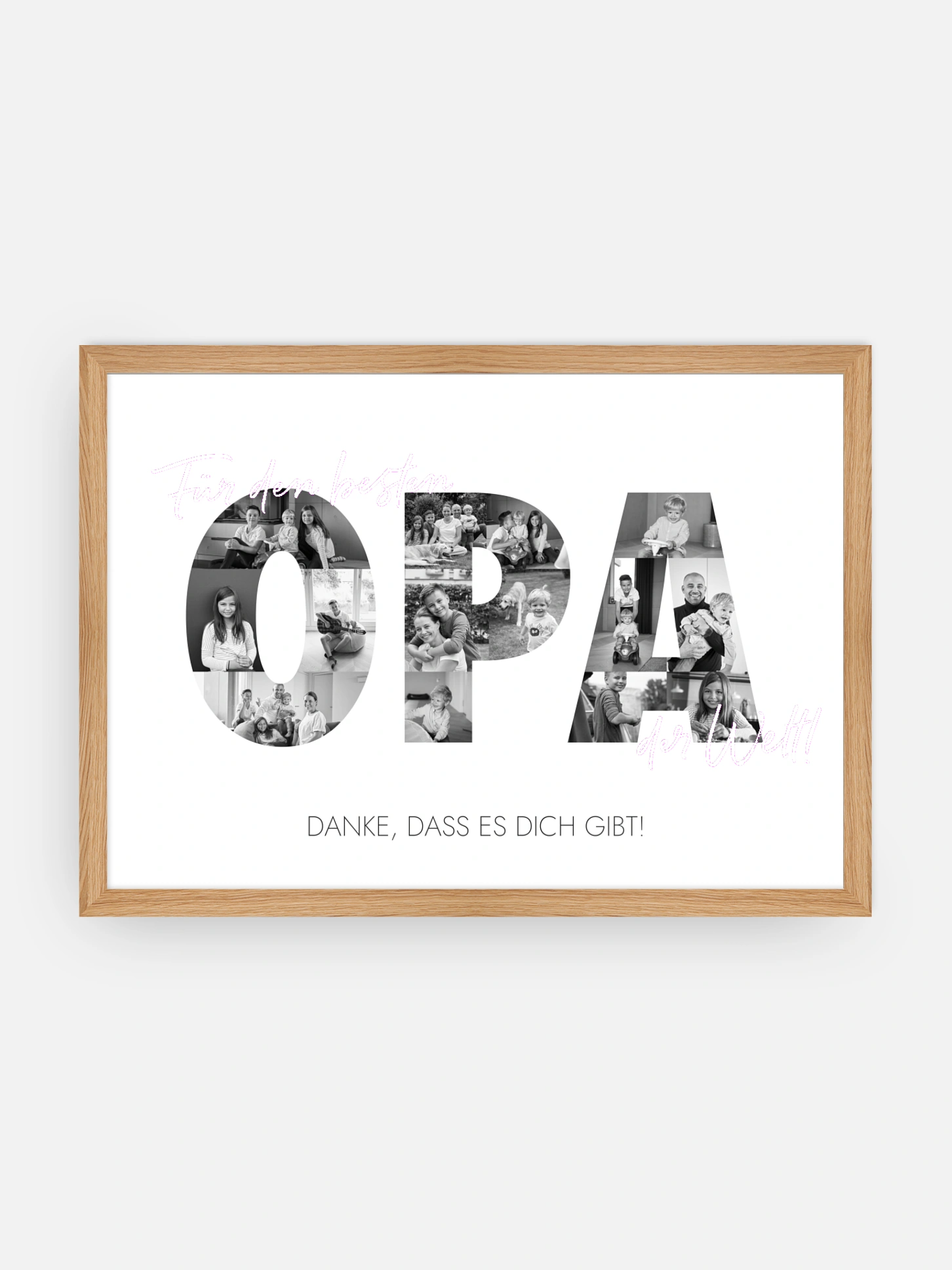 Poster Vatertag Bilder für Opa