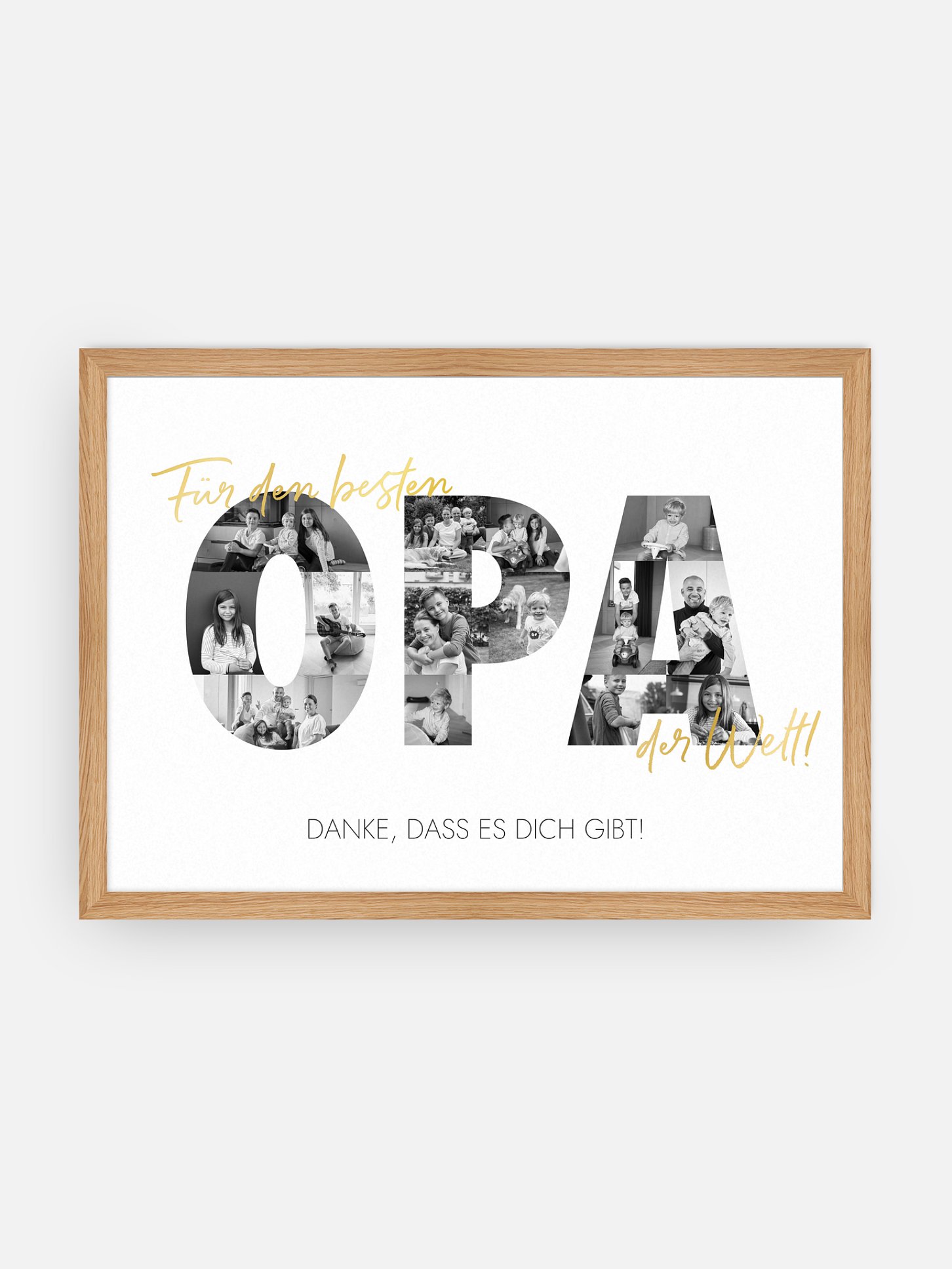 Poster Vatertag Bilder für Opa