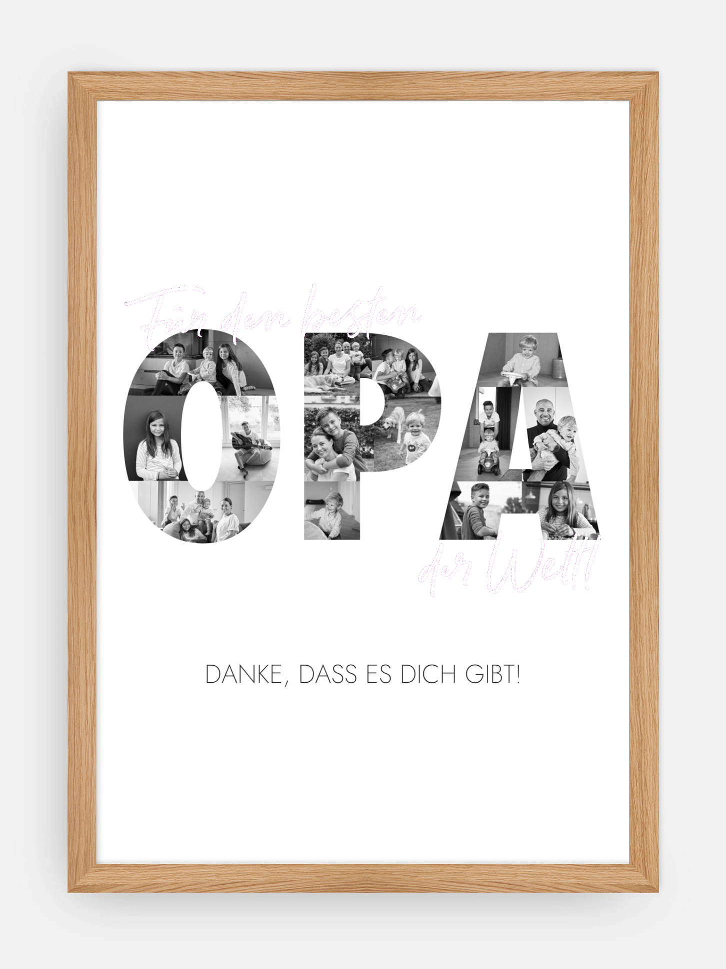 Poster Vatertag Bilder für Opa
