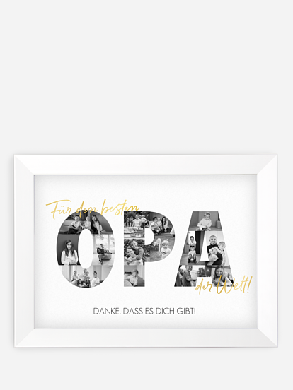 Wandbilder Vatertag Bilder für Opa