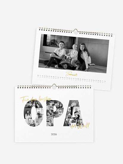 Wandkalender Bilder für Opa