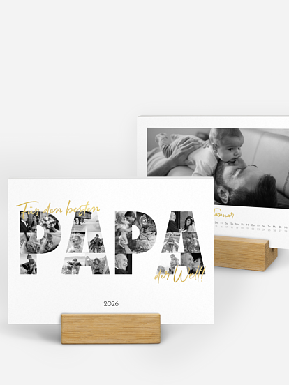 Tischkalender Bilder für Papa