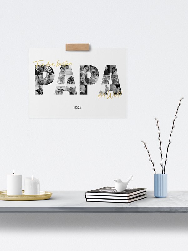 Wandkalender Bilder für Papa