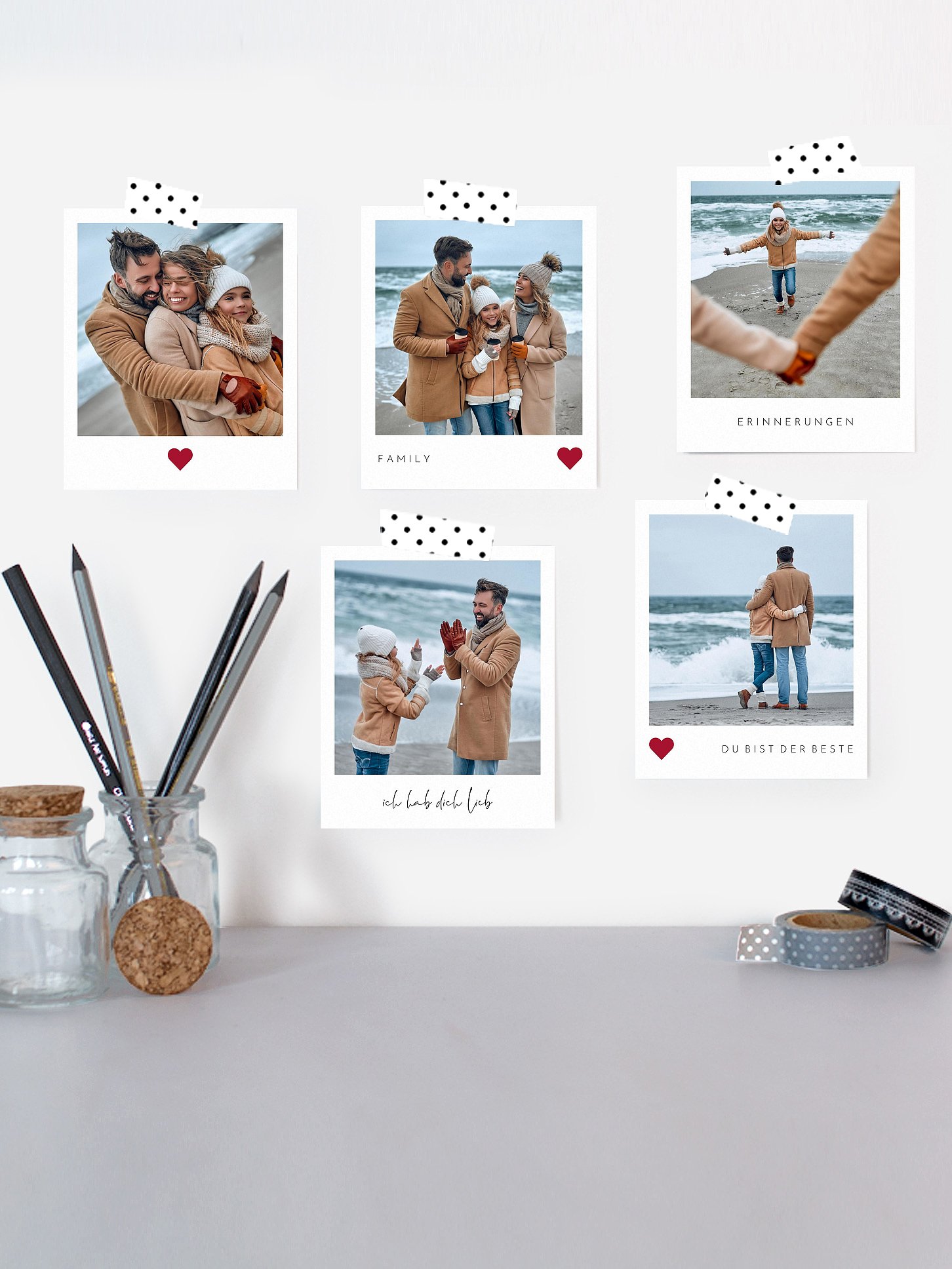 Retro Bilder Vatertag With all my Heart