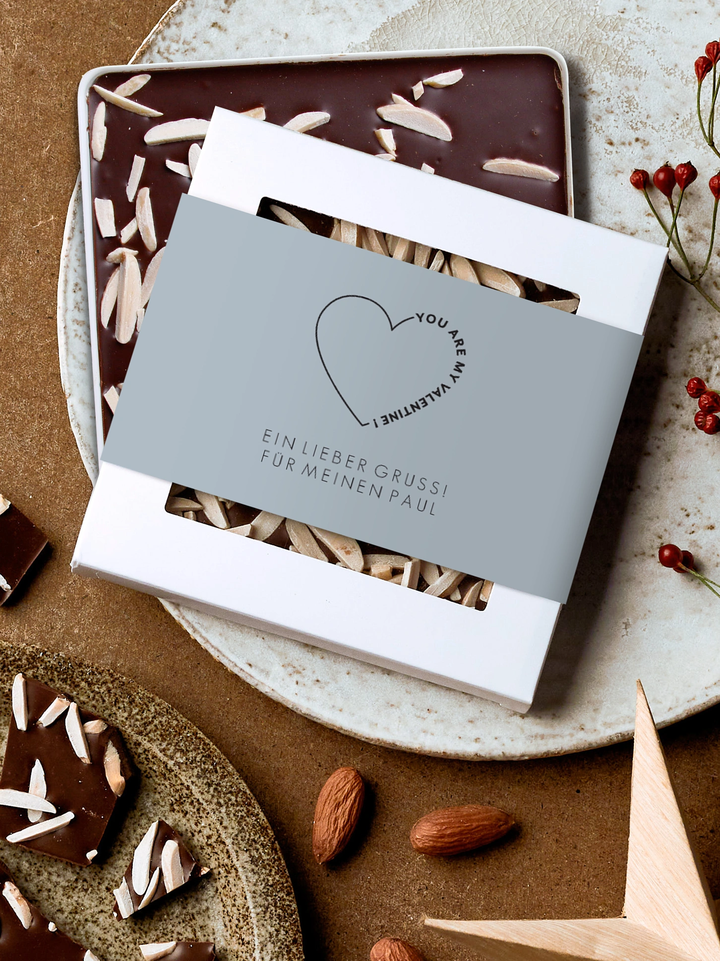 Schokobox geschäftlich You are my Valentine