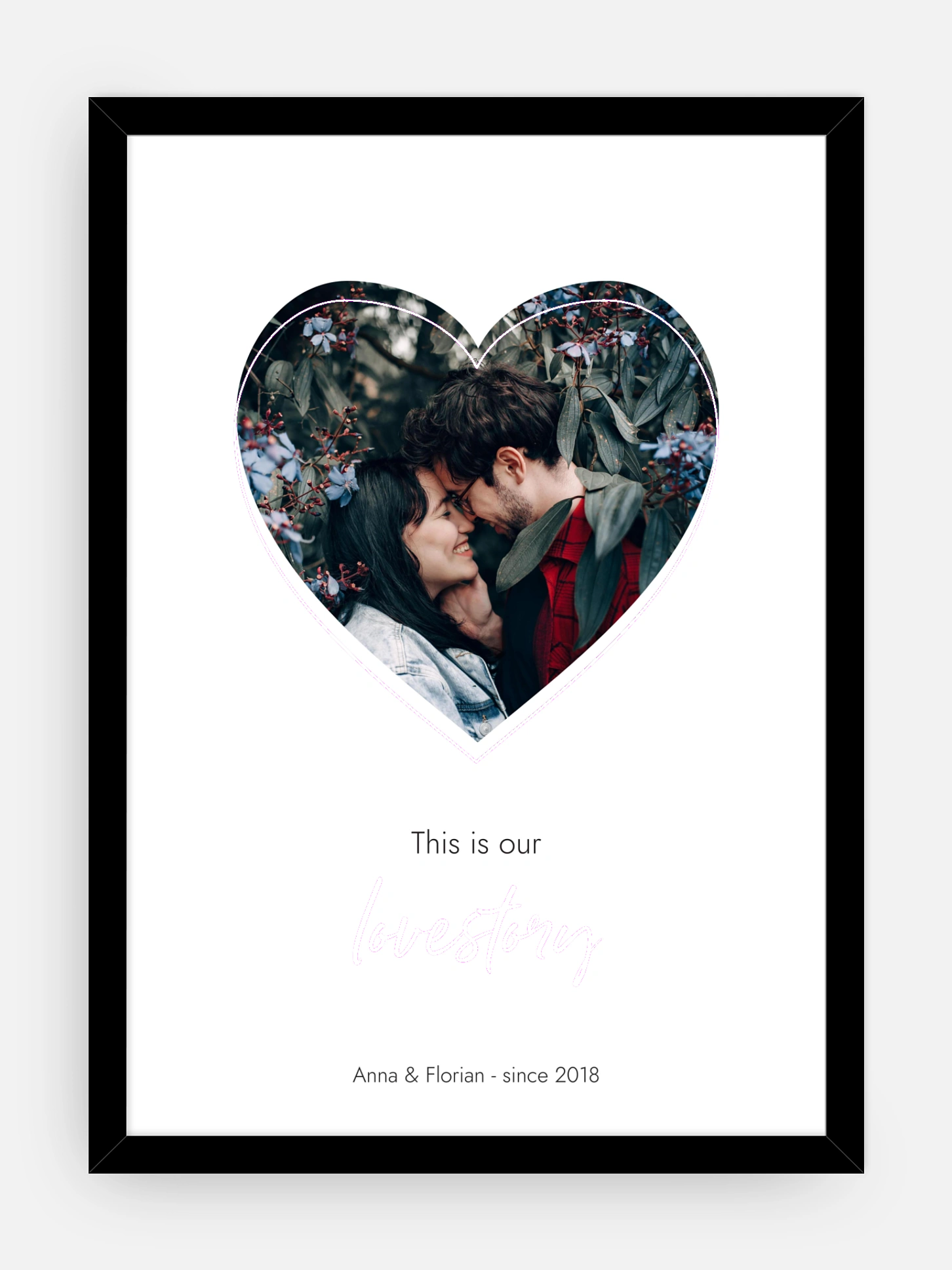 Poster Valentinstag Valentinsherz