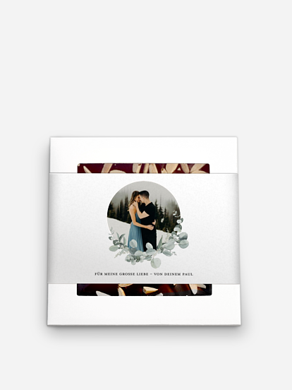 Schokolade Valentinstag Eucalyptus Love