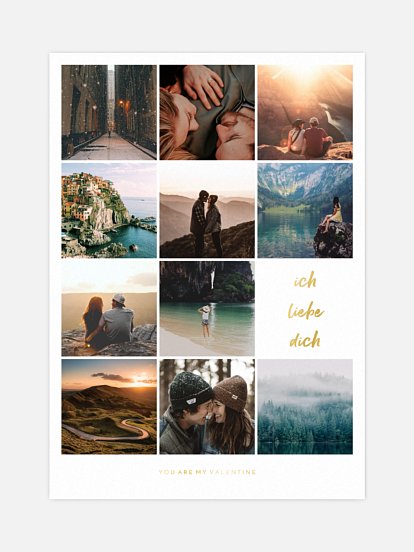 Poster Valentinstag Precious Memories