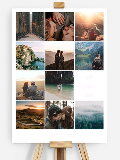 Poster Valentinstag Precious Memories