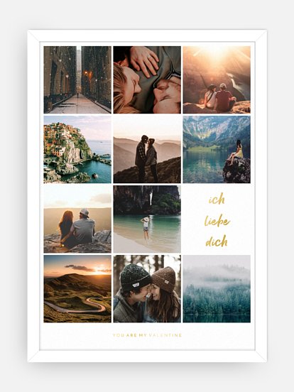 Poster Valentinstag Precious Memories