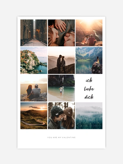 Poster Valentinstag Precious Memories