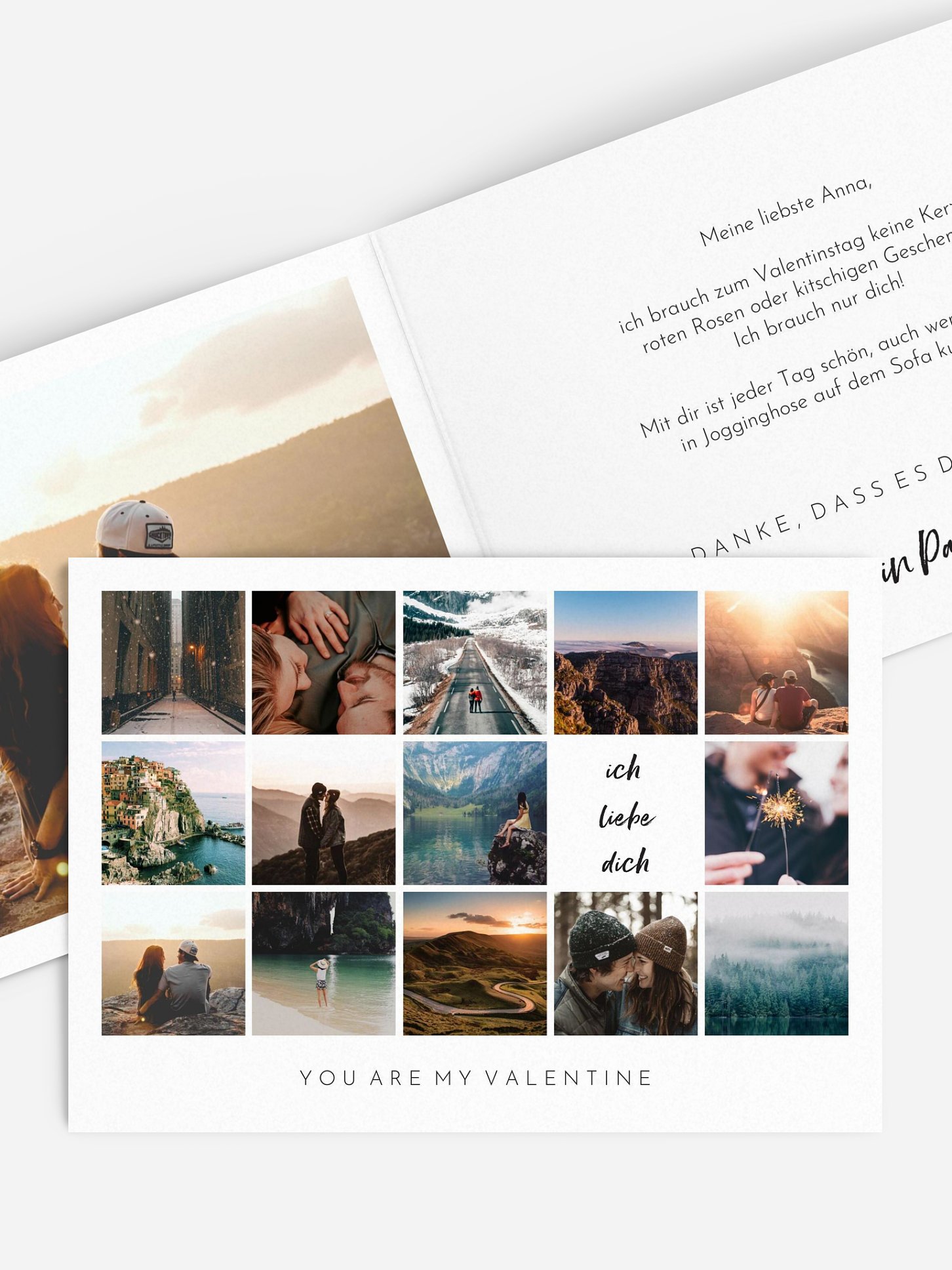 Karte zum Valentinstag Precious Memories