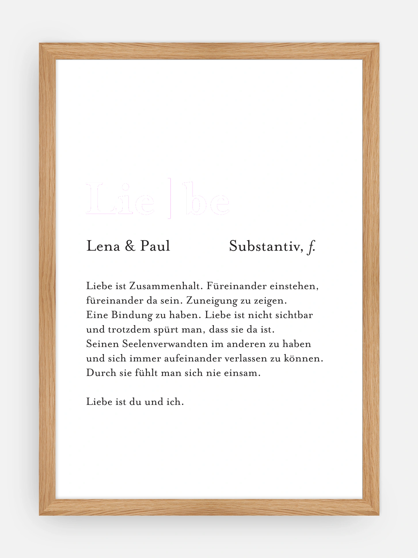 Poster Valentinstag Meanings