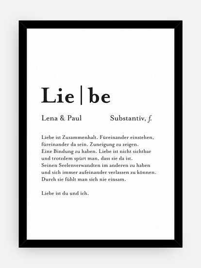 Poster Valentinstag Meanings