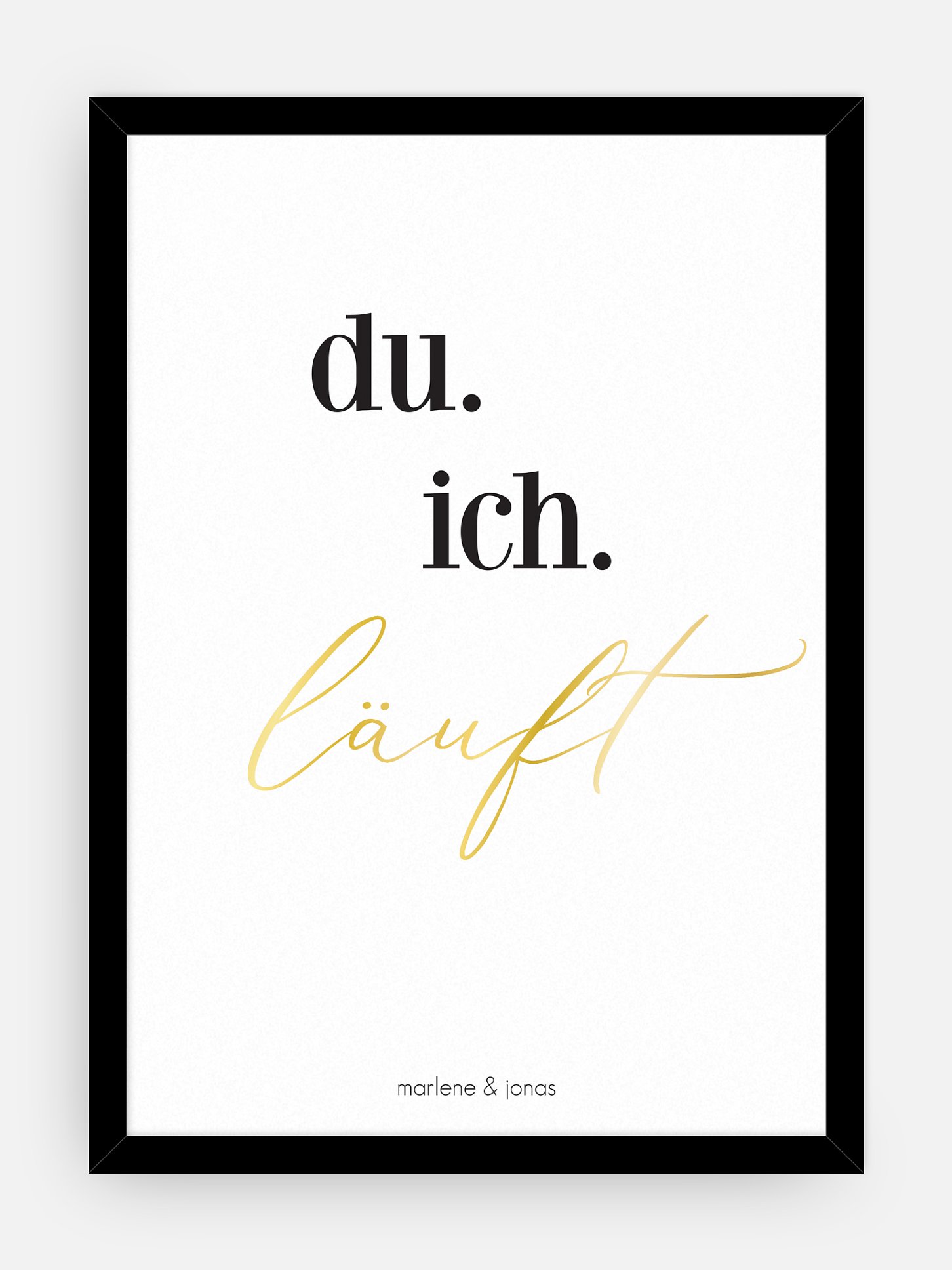 Poster Valentinstag Läuft