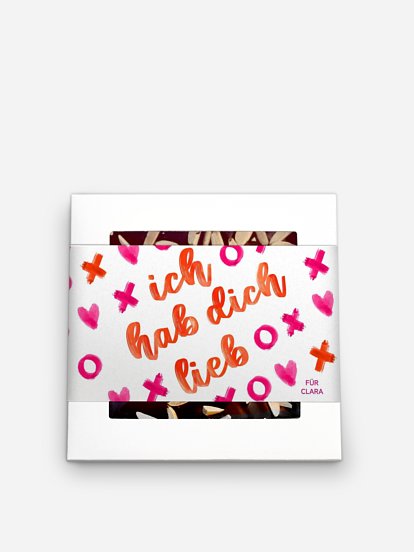 Schokolade Valentinstag XOXO
