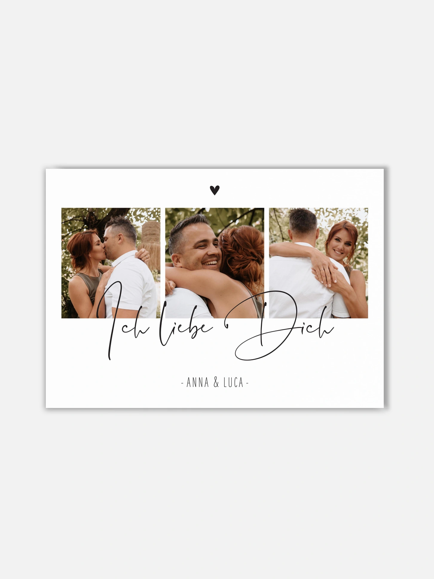 Poster Valentinstag Bester Mensch