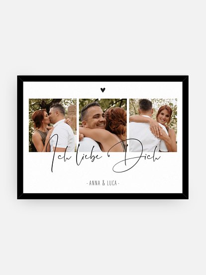 Poster Valentinstag Bester Mensch