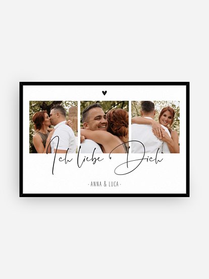 Poster Valentinstag Bester Mensch