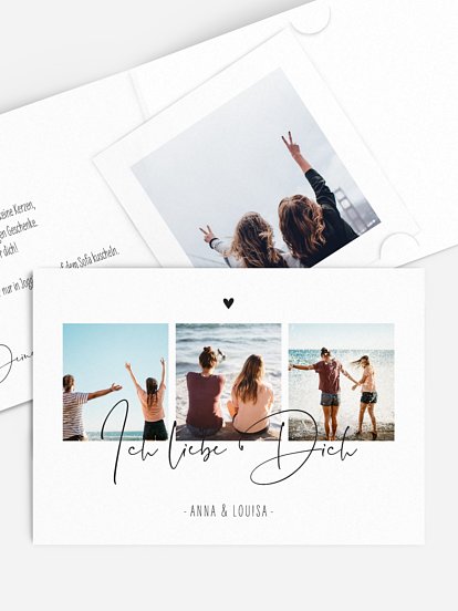 Karte zum Valentinstag Bester Mensch