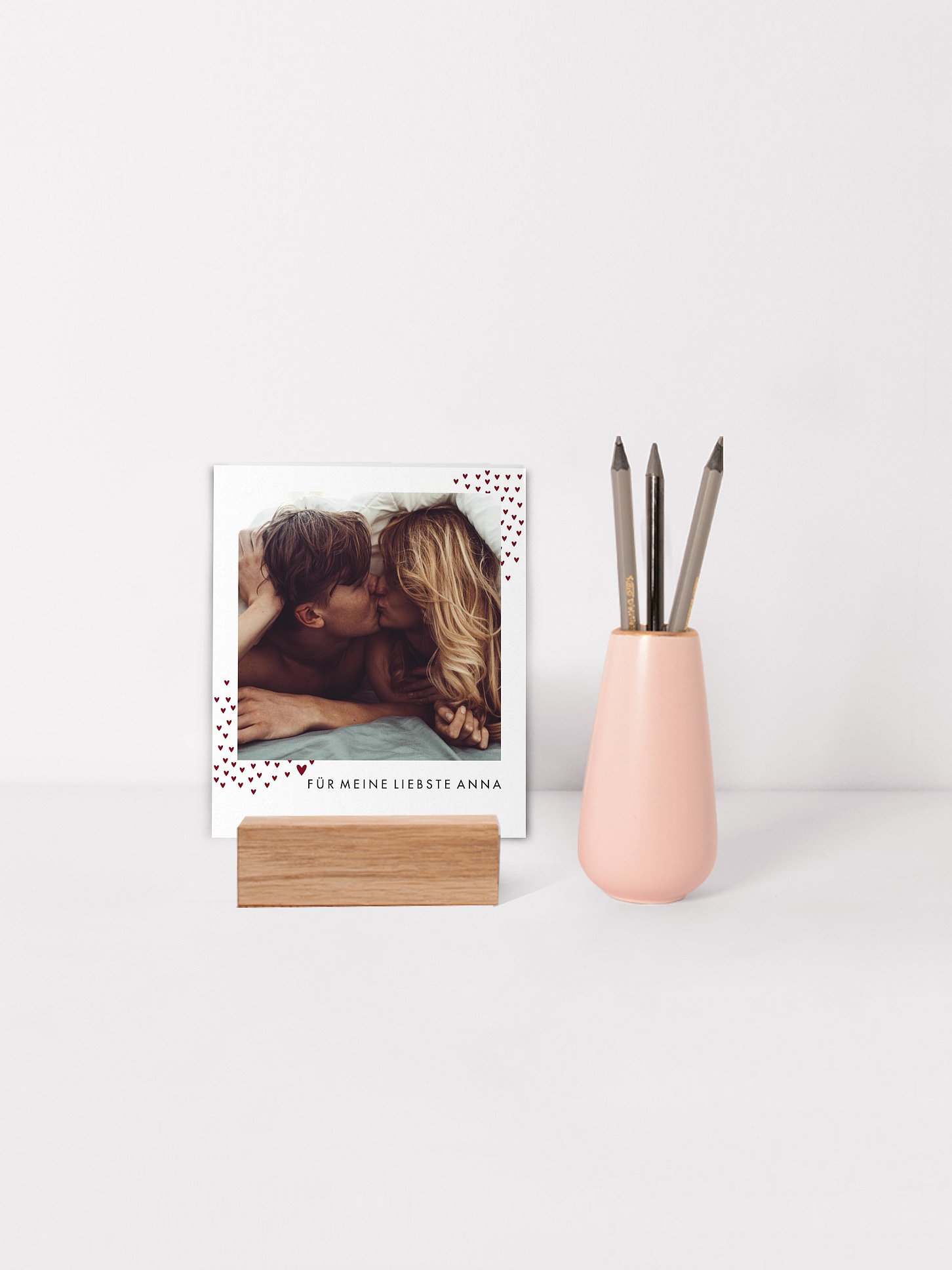 Fotohalter Valentinstag Herzschwarm
