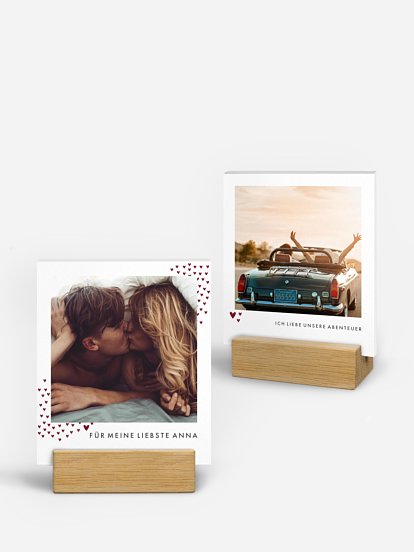 Fotohalter Valentinstag Herzschwarm