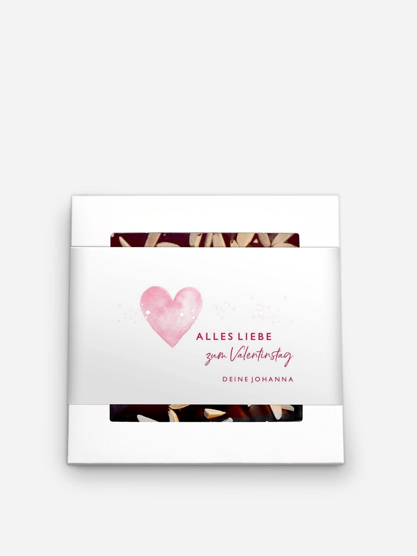 Schokolade Valentinstag Herzensmoment