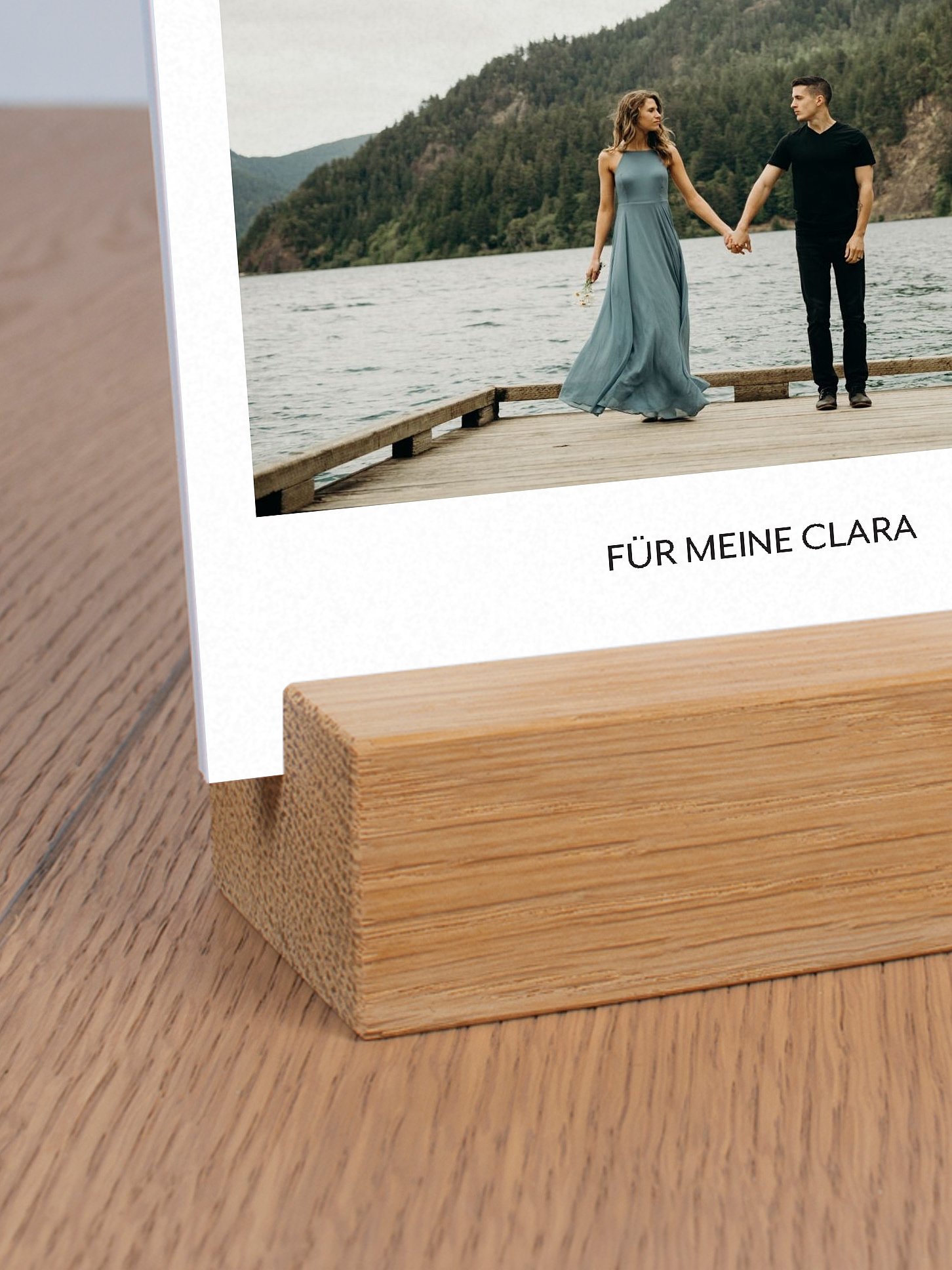 Fotohalter Wir beide zusammen
