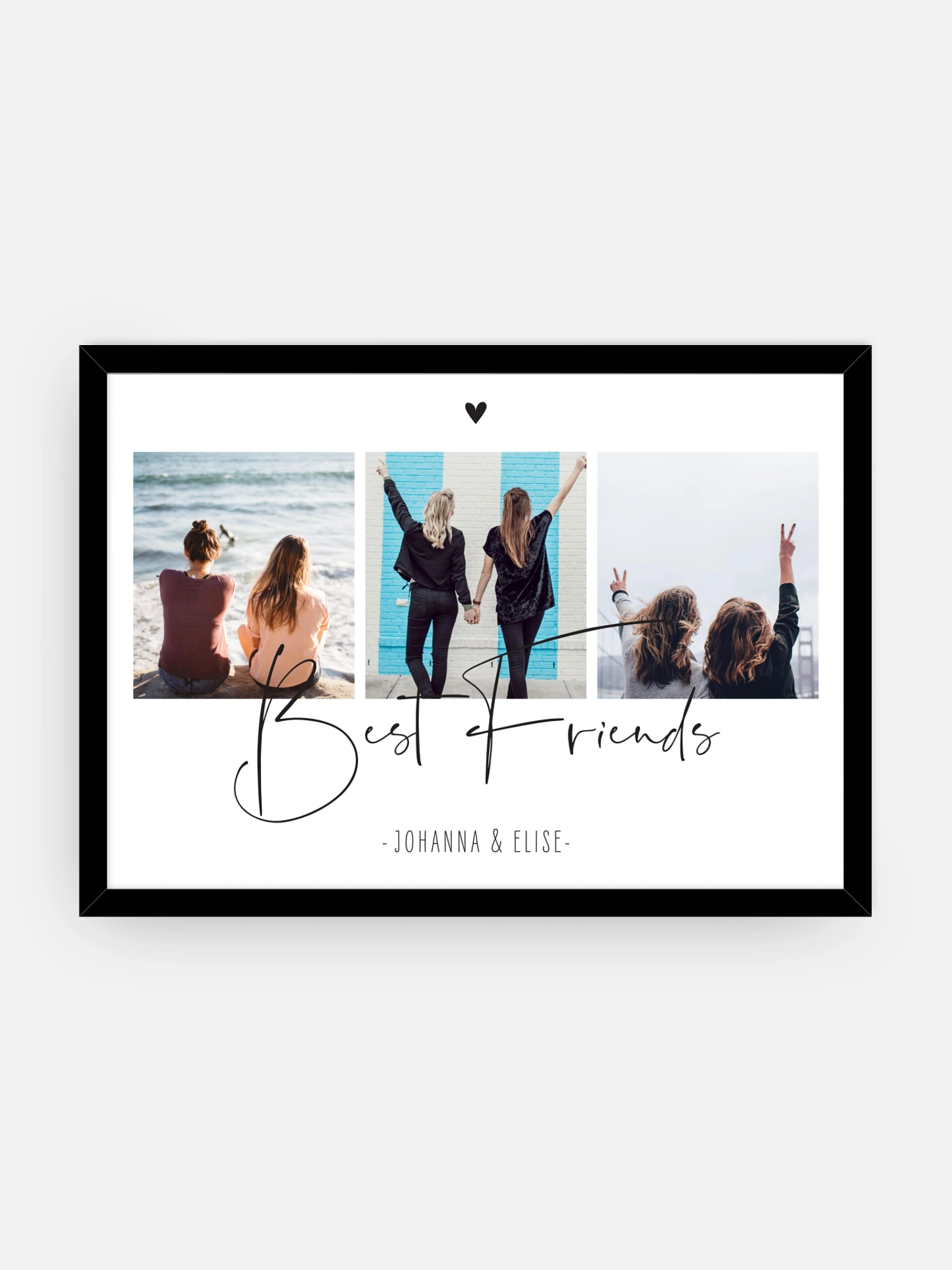Wandbild Valentinstag Friends