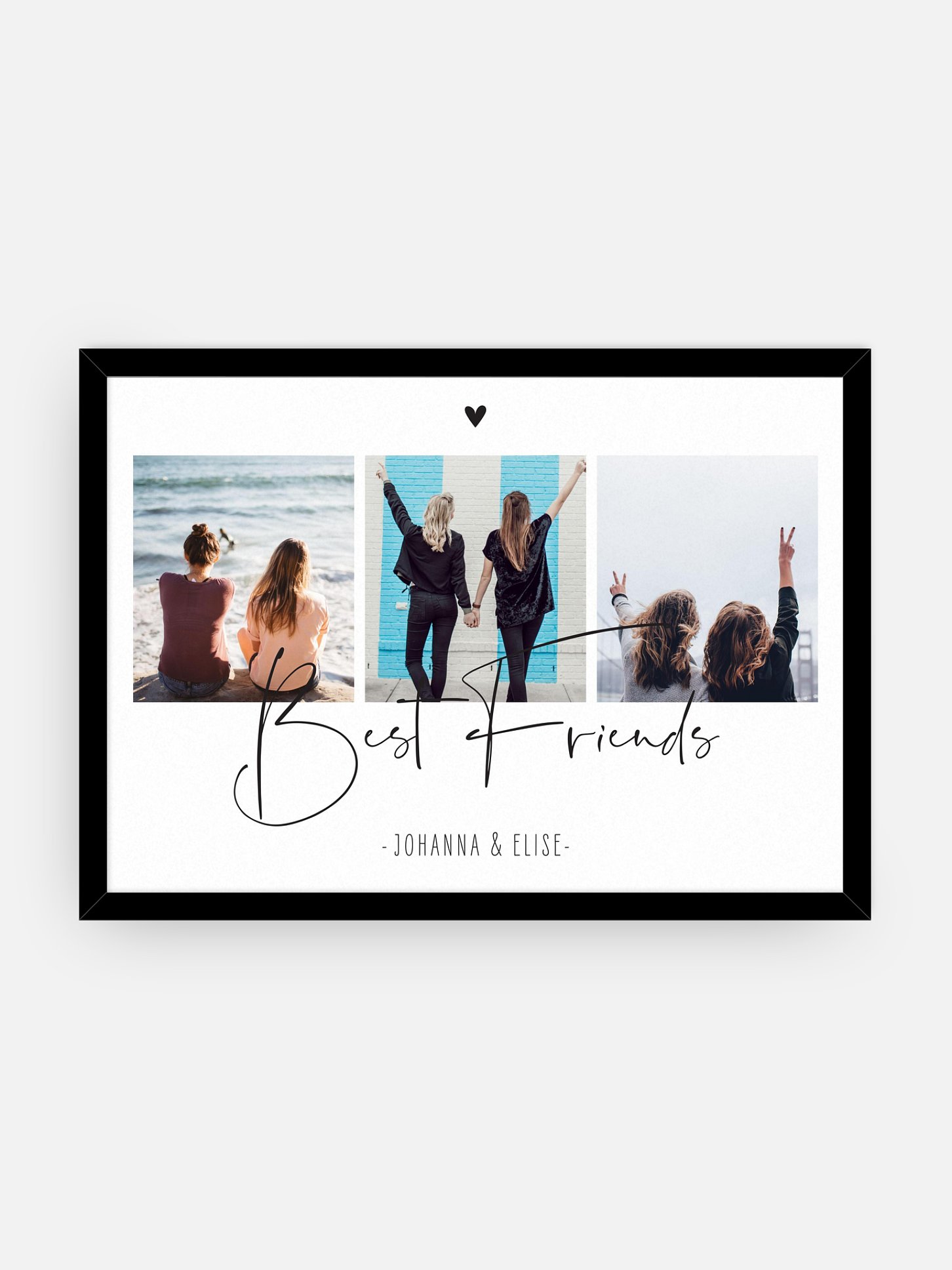 Wandbild Valentinstag Friends