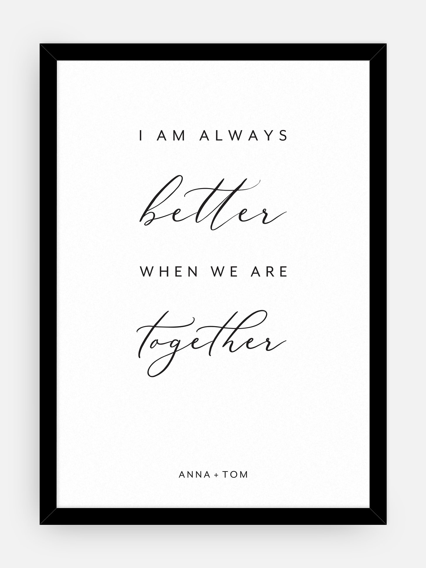Poster Valentinstag Better Together