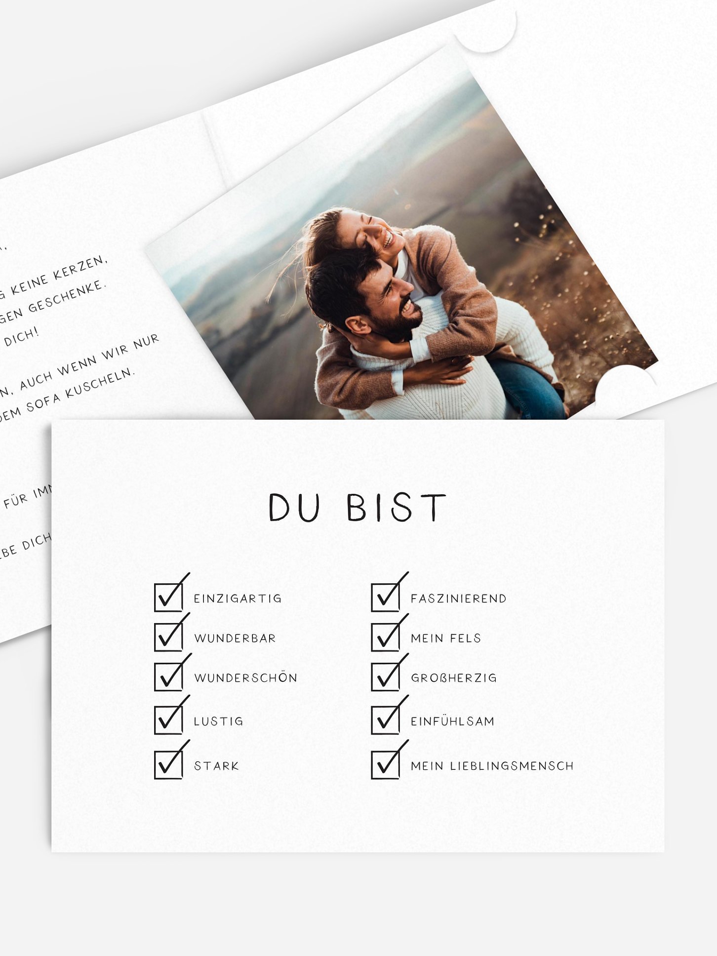 Karte zum Valentinstag You Are