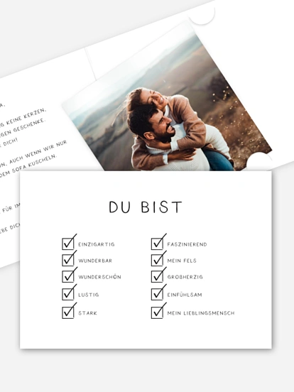 Karte zum Valentinstag You Are